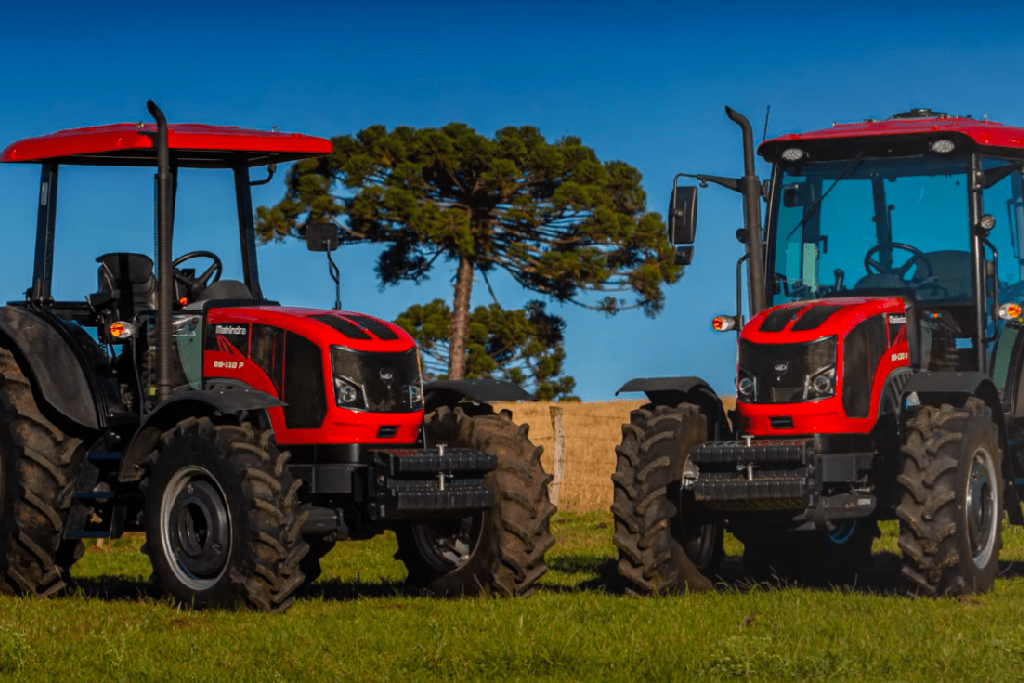 Trator Mahindra 86-110P Plataforma e Cabinado